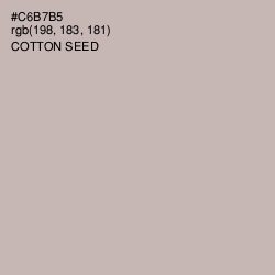 #C6B7B5 - Cotton Seed Color Image